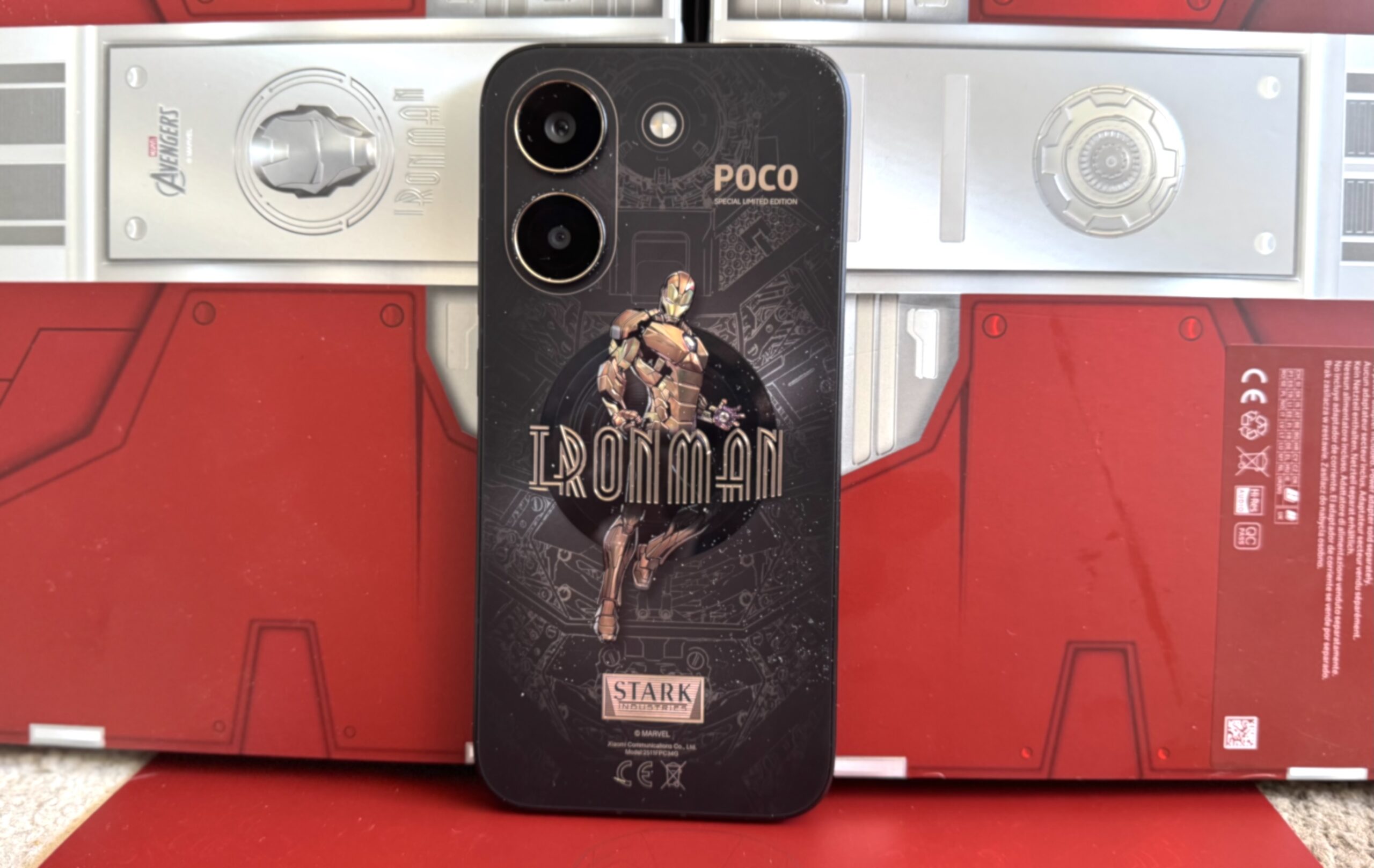 The Poco X8 Pro Iron Man Edition is incredibly cool
