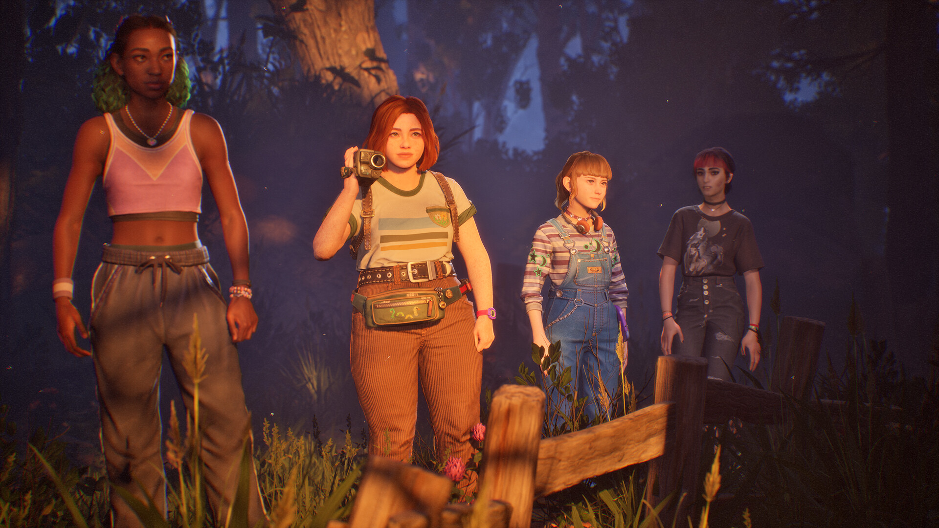 Lost Records teens outdoors