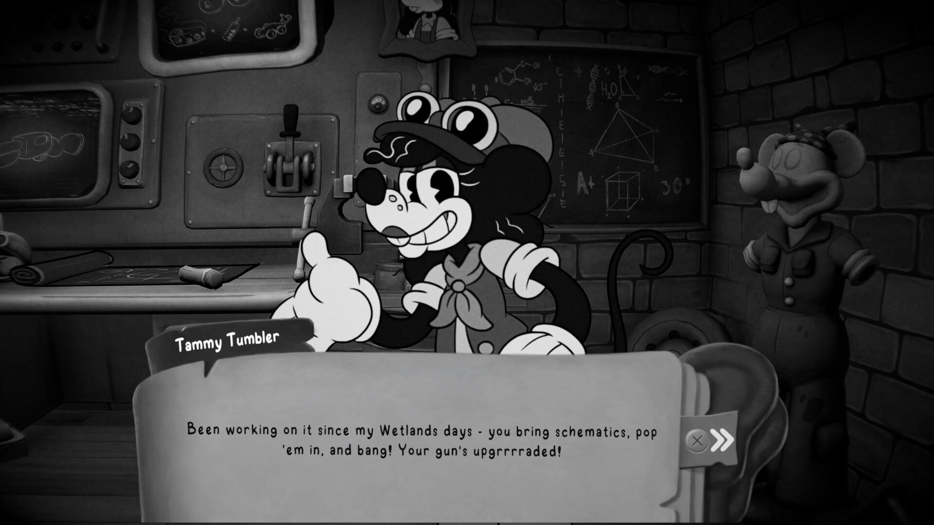 Mouse P.I. dialogue