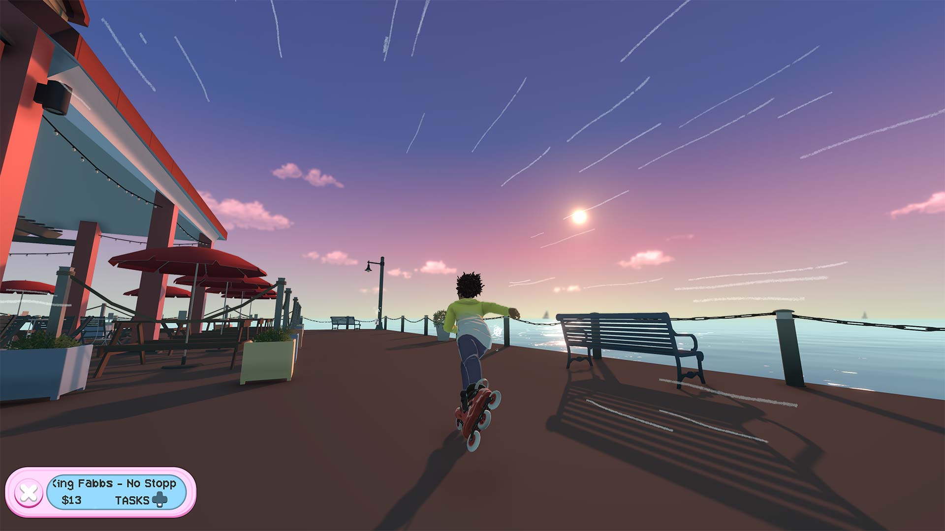 RollerGirl pier