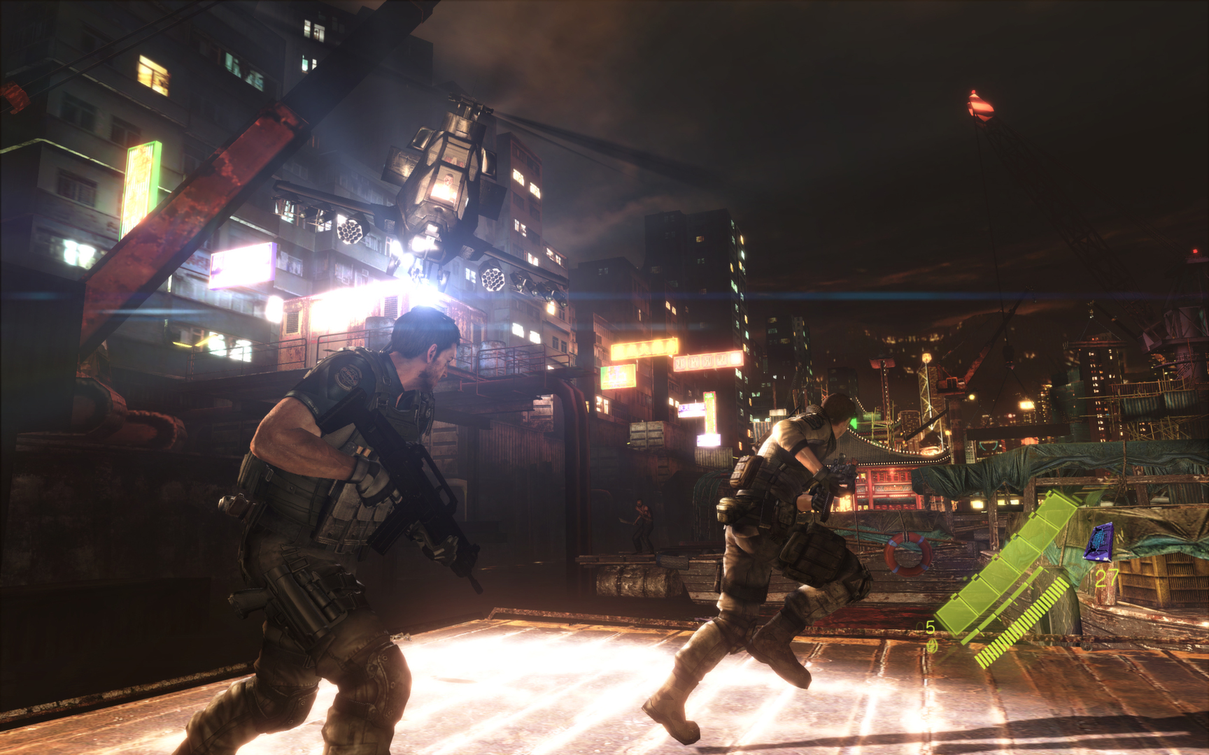 Resident Evil 6 Chris and Piers