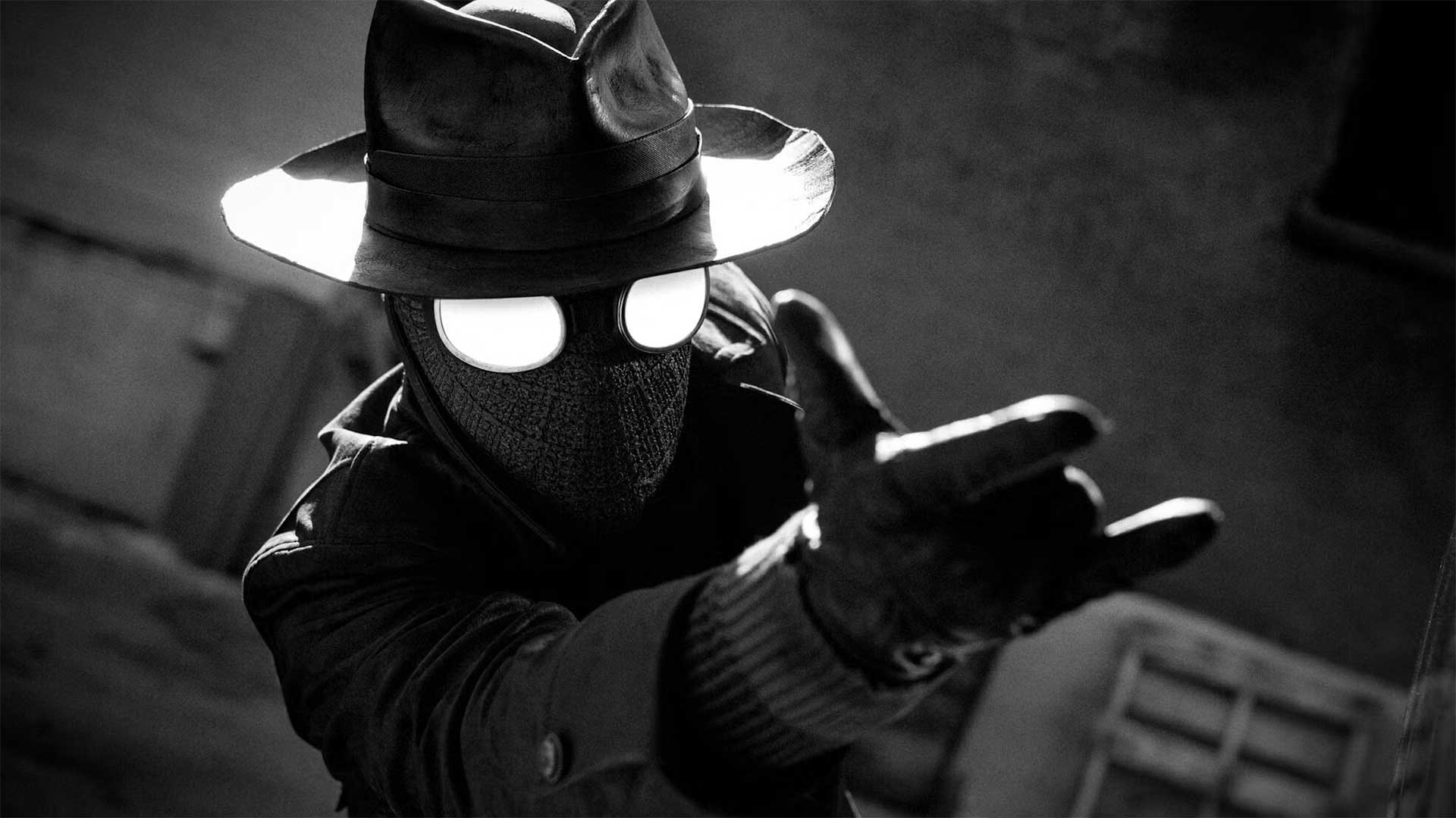 Spider-Noir web