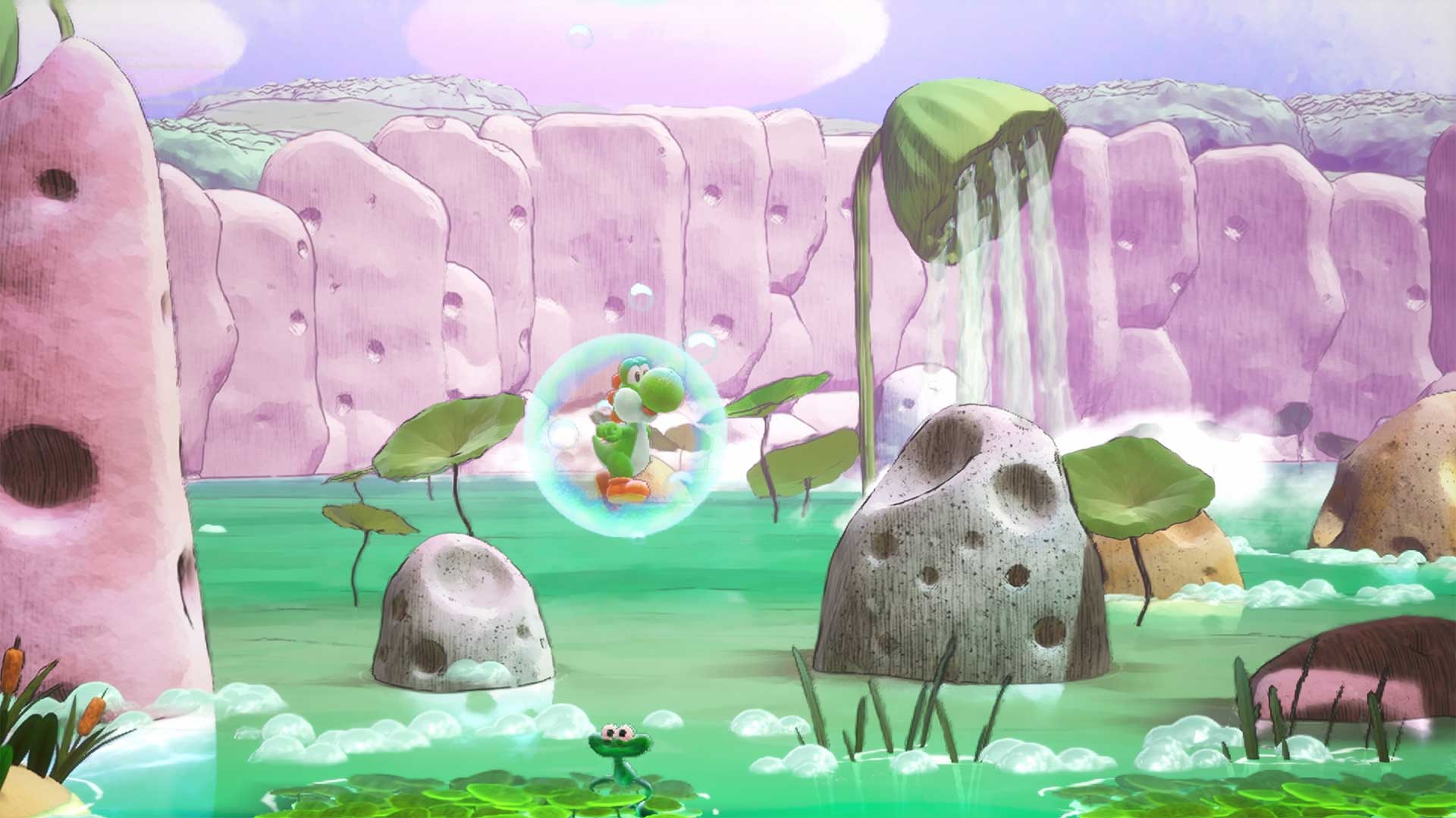 Yoshi and the Mysterious Book bubble
