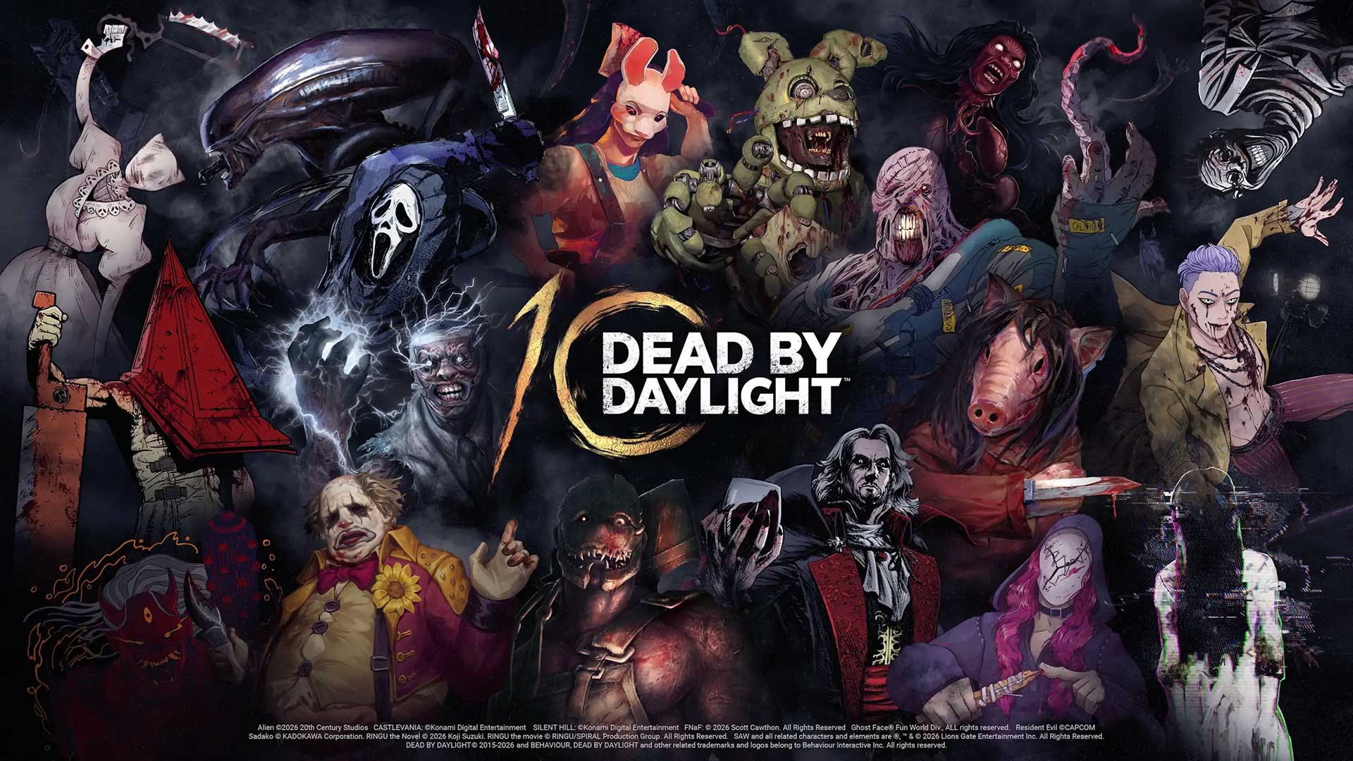 Dead by Daylight 10th anniversary concept art