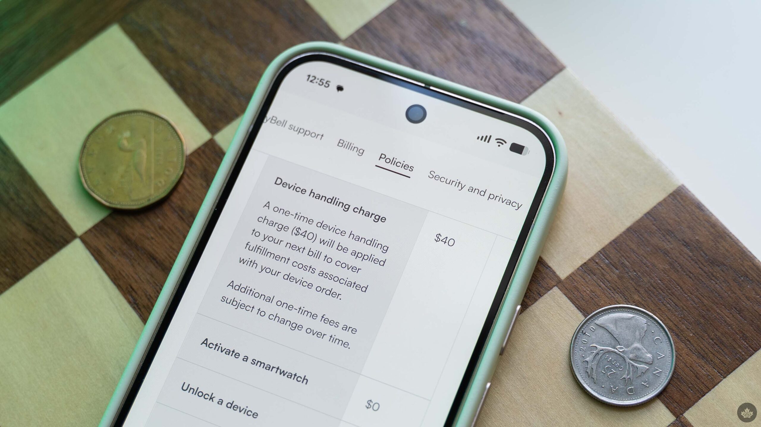 Bell's new $40 device handling fee