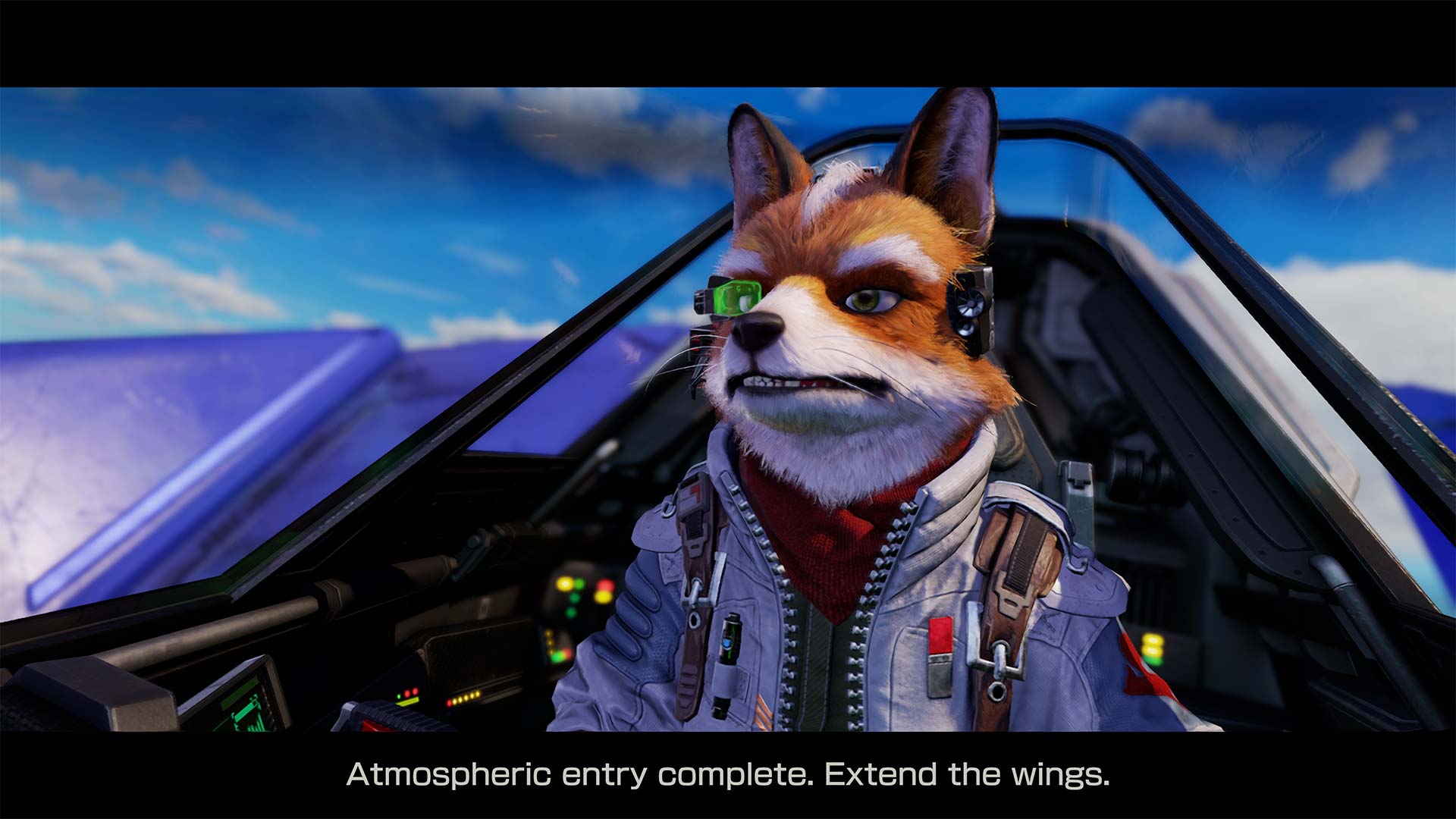 Star Fox cutscene
