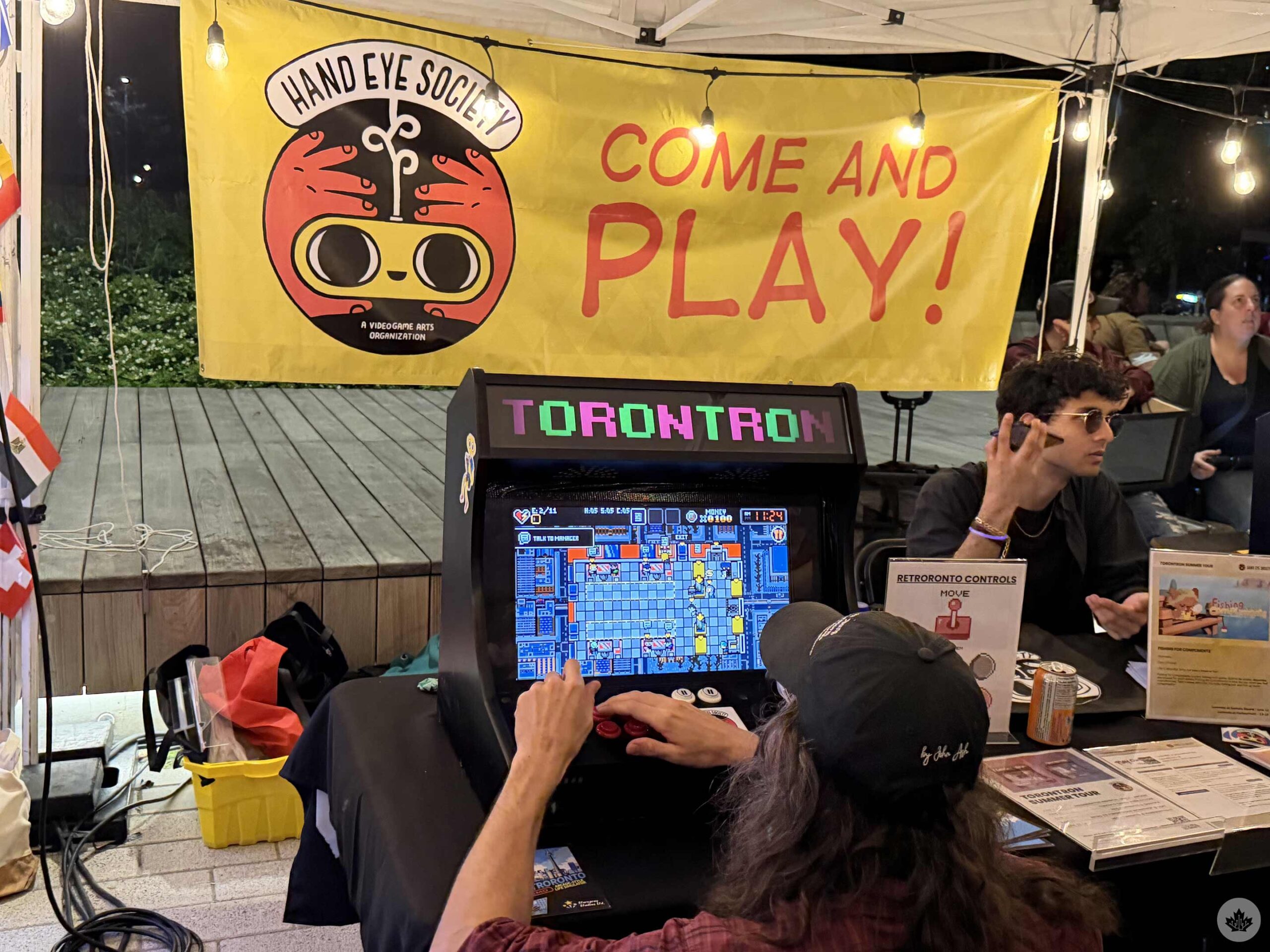 Toronto Games Week Hand-Eye Retroronto