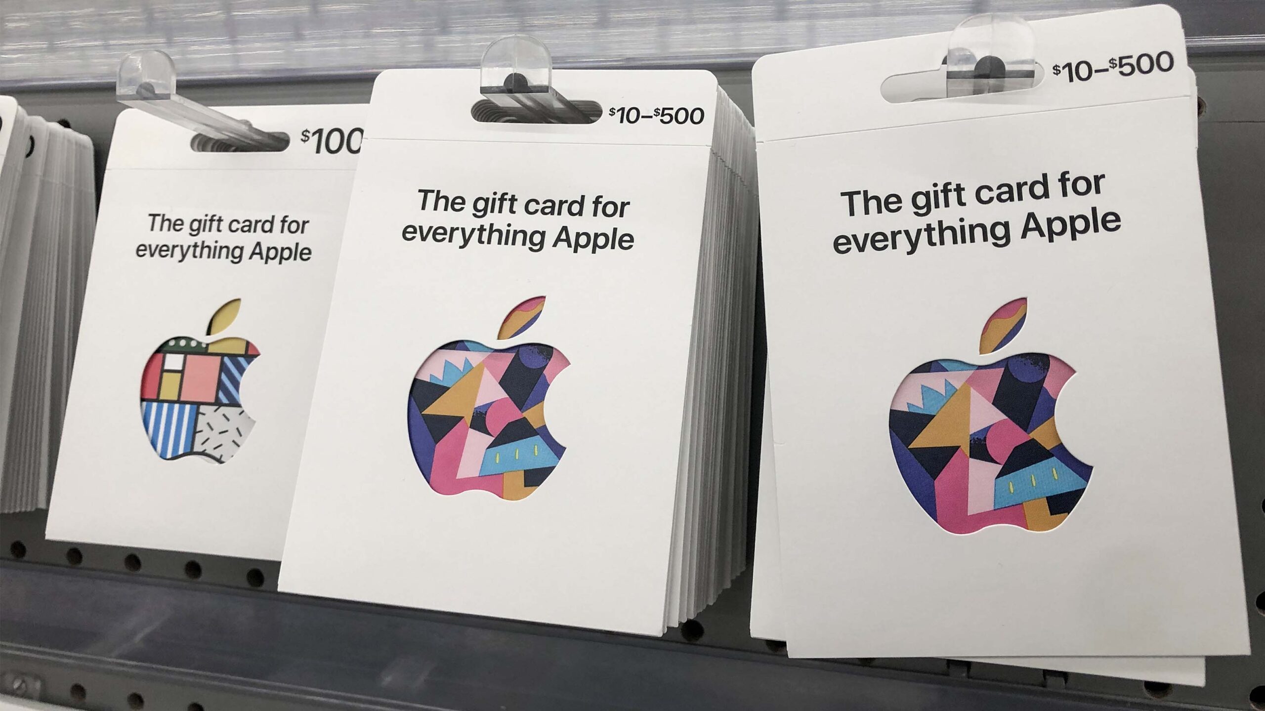Apple gift cards