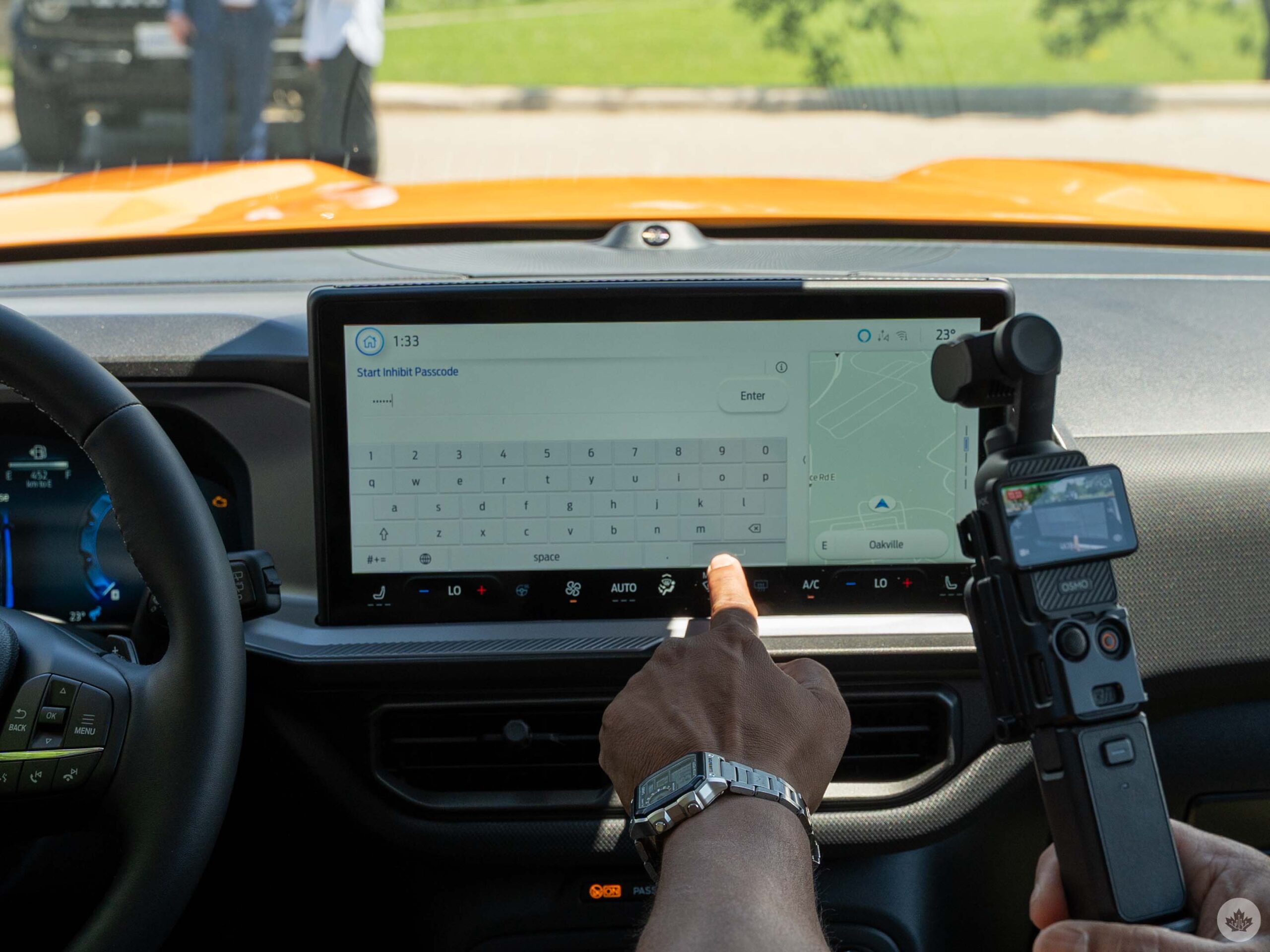 The passcode bypass for Ford's start inhibit.