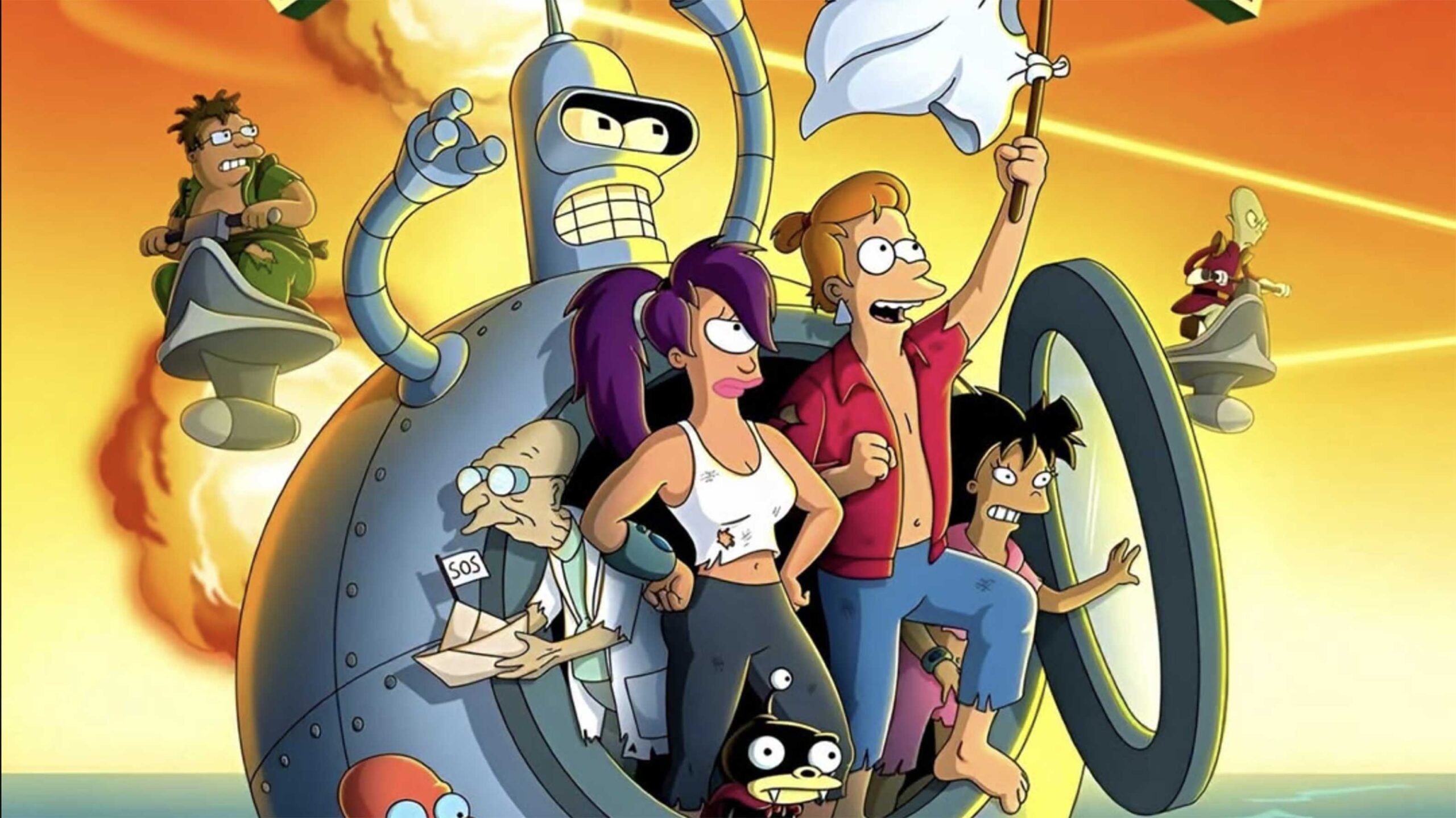 Futurama Season 14 key art