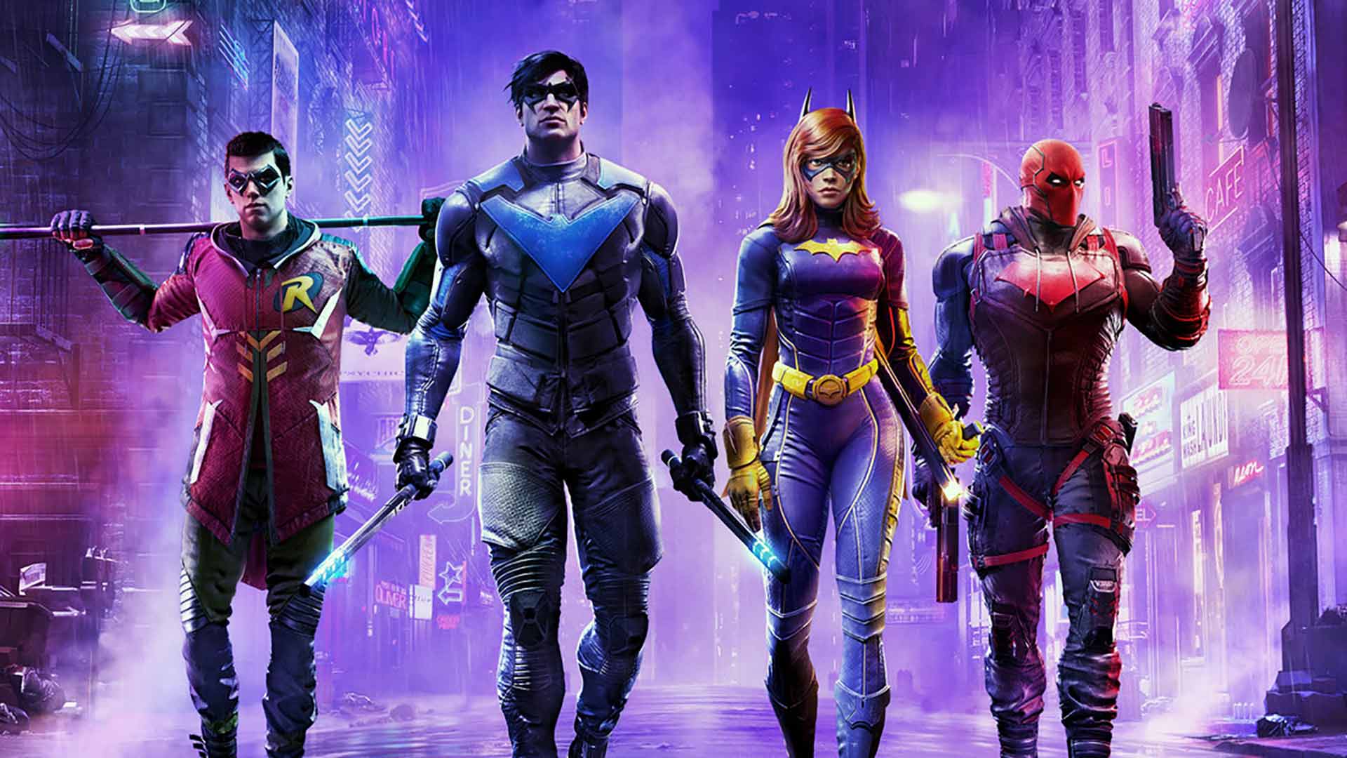 Gotham Knights key art