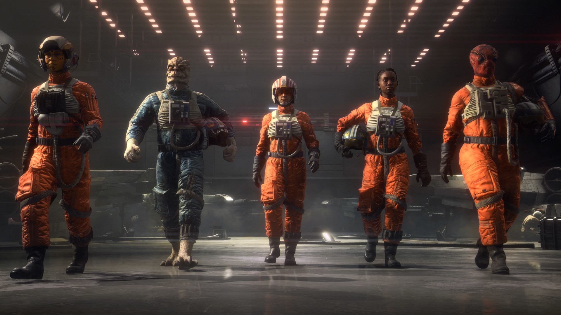 Star Wars Squadrons squad