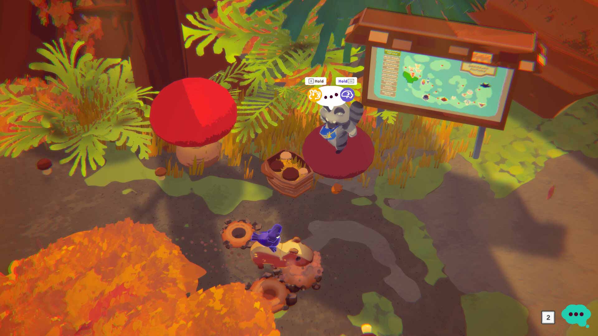 Capy Castaway raccoon