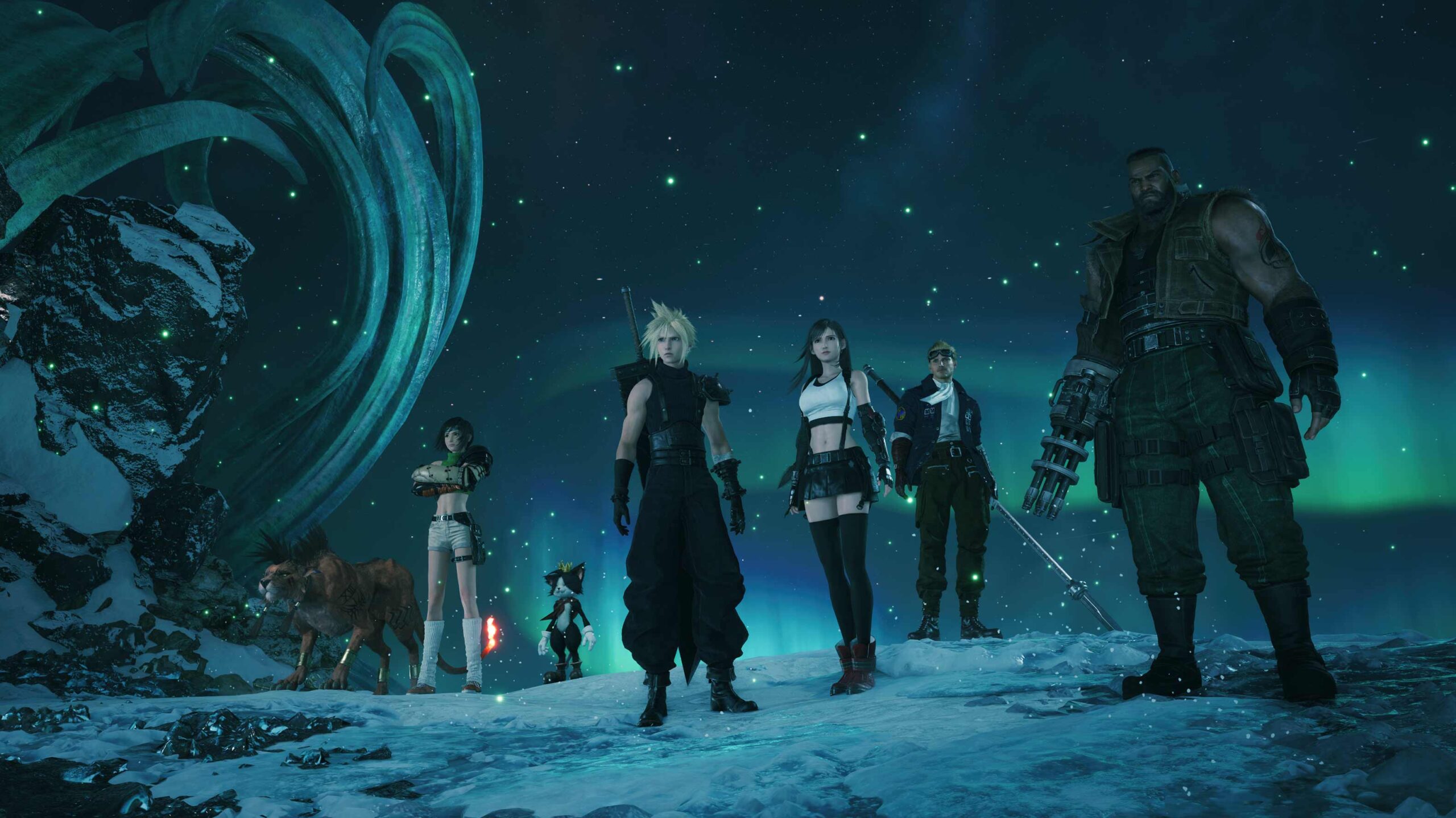 Final Fantasy VII Revelation party