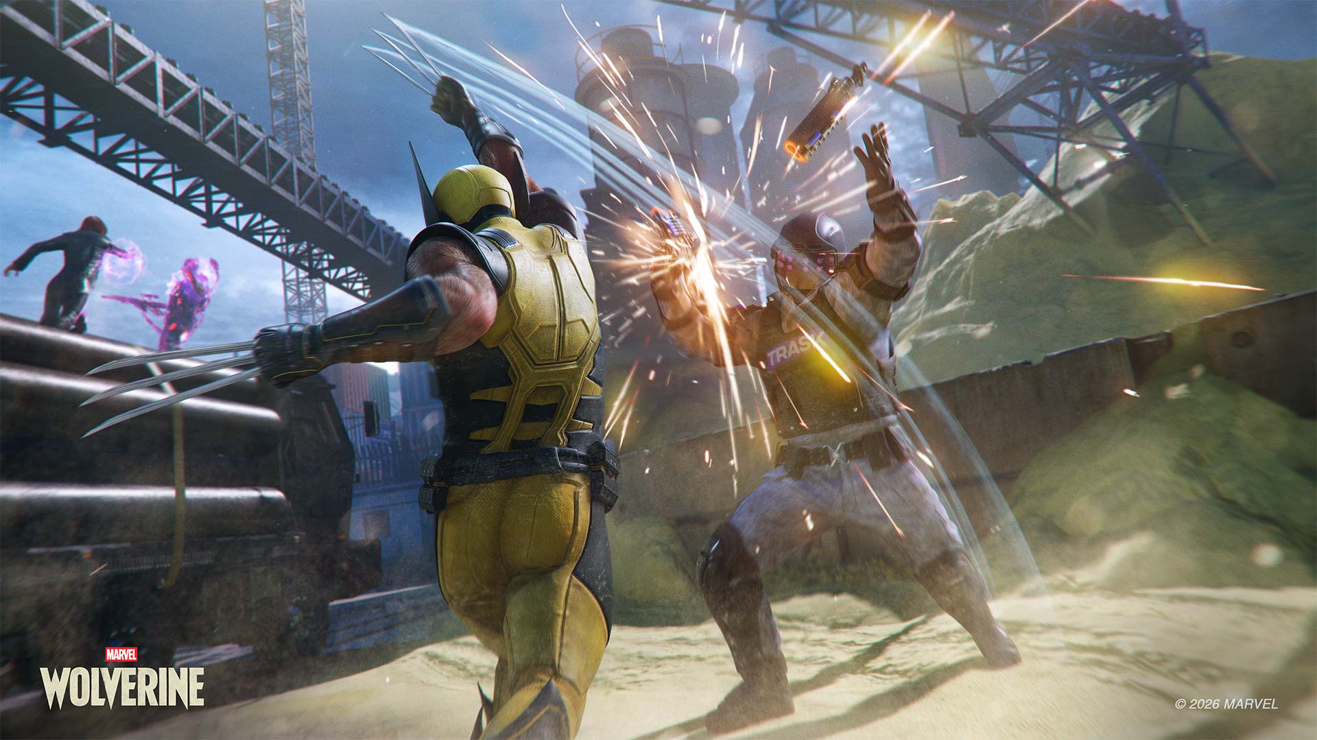 Marvel's Wolverine fighting with Jean Grey